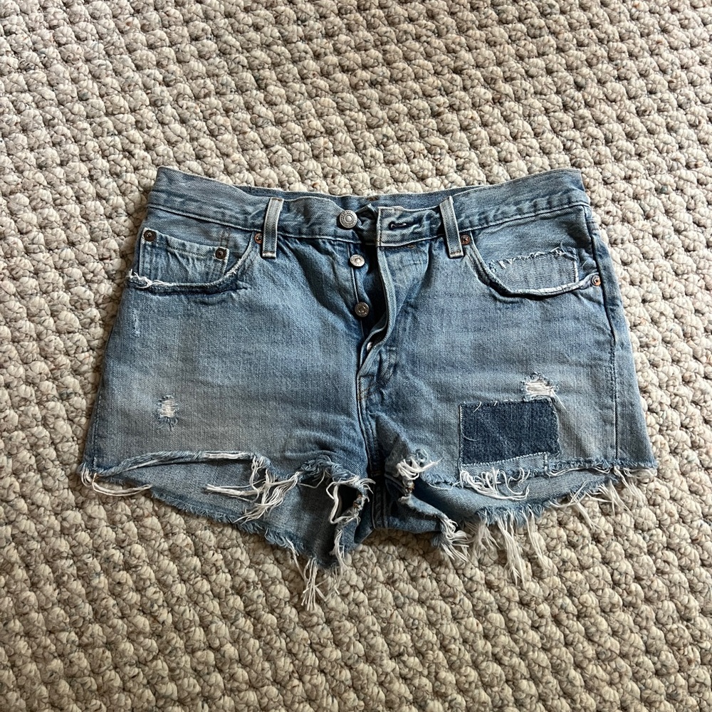 Levi’s 501 Denim Patchwork Women Shorts